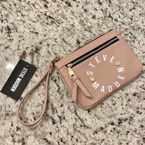Steve Madden Blush Pink Wristlet